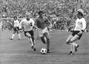 Johan Cruyff en la final de Mundial 1974, Foquinha